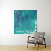 Leuchtturm & Seagulls - Aquarellfarben Wandteppich (Beispiel)