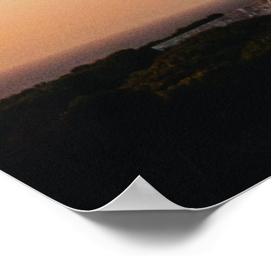 Leuchtturm Seaside Foto Wall Poster (Ecke)