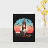 Leuchtturm Seaside House Sailing Sea Boating Light Karte (Gelbe Blume)