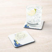 Leuchtturm Segen Gebet Untersetzer (Rechte Seite)