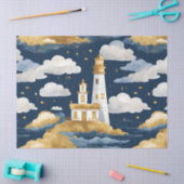Leuchtturm Seidenpapier (Basteln)