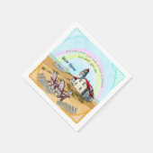 Leuchtturm Serviette (Ecke)