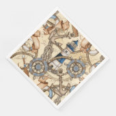 Leuchtturm Serviette (Ecke)