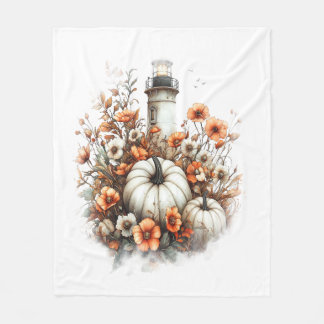 Leuchtturm Shirt Country Pumpkin Fleecedecke