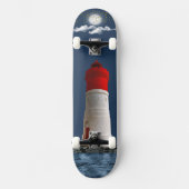 Leuchtturm Skateboard (Vorderseite)