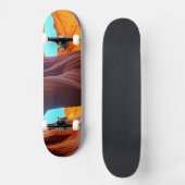 Leuchtturm Skateboard (Vorderseite)
