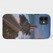 Leuchtturm-Sonnenuntergang Plouzané | Finistère, Case-Mate iPhone Hülle (Rückseite (Horizontal))