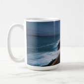 Leuchtturm-Sonnenuntergang Plouzané | Finistère, Kaffeetasse (Links)