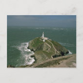 Leuchtturm, South Stack, Anglessy, Nord-Wales Postkarte (Vorderseite)
