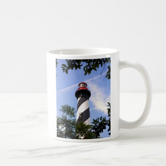 Leuchtturm, St Augustine FL Kaffeetasse (Rechts)