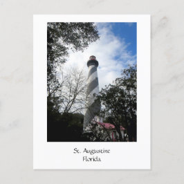Leuchtturm St. Augustine Florida 1 Postkarte