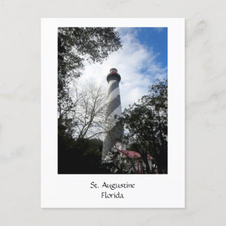 Leuchtturm St. Augustine Florida 1 Postkarte