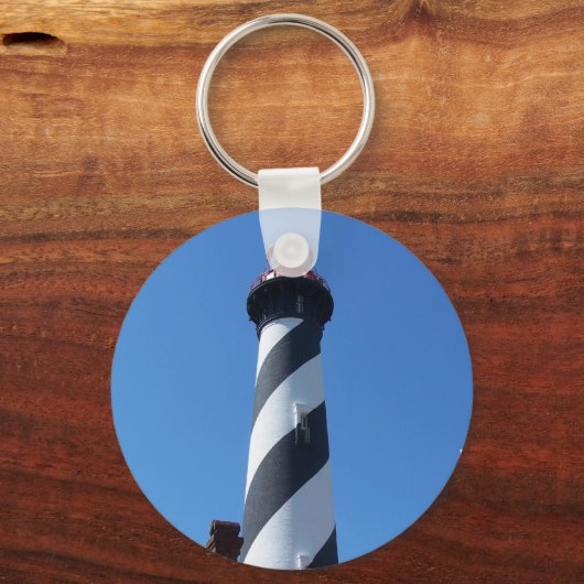 Leuchtturm St. Augustine Schlüsselanhänger (Vorderseite)