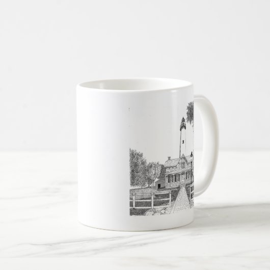 Leuchtturm St. Simons Kaffeetasse (VorderseiteRechts)
