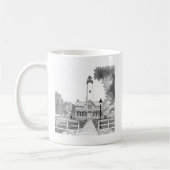Leuchtturm St. Simons Kaffeetasse (Links)