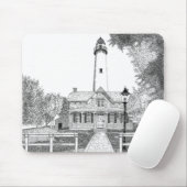 Leuchtturm St. Simons Mousepad (Mit Mouse)
