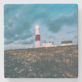 Leuchtturm Steinuntersetzer