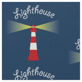 Leuchtturm Stoff (Nahaufnahme)