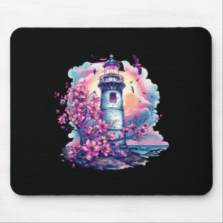 Leuchtturm Strandhaus Segeln Meer Strand Bootfahre Mousepad