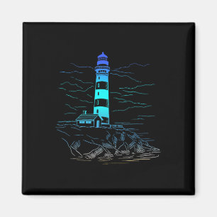 Leuchtturm Strandhaus Segeln Strand Leben Bo Magnet