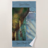 Leuchtturm Strandtuch (Vorderseite)