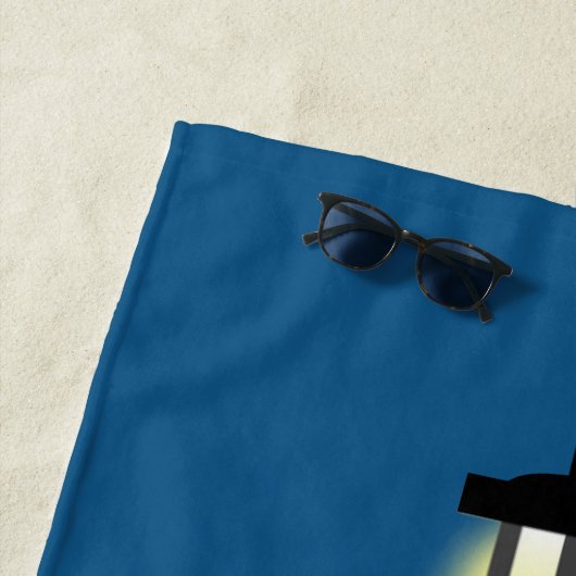 Leuchtturm Strandtuch (Beispiel)