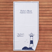 Leuchtturm Strandtuch