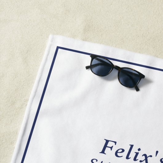 Leuchtturm Strandtuch (Beispiel)