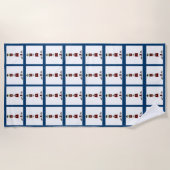 Leuchtturm Strandtuch (Vorderseite)