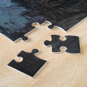 Leuchtturm strukturierte Ölgemälde Puzzle (Seite)