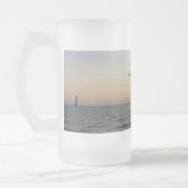 Leuchtturm Sunrise Mattierte Tasse (Links)