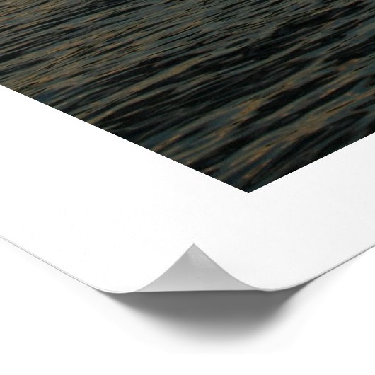 Leuchtturm Sunrise Poster (Ecke)