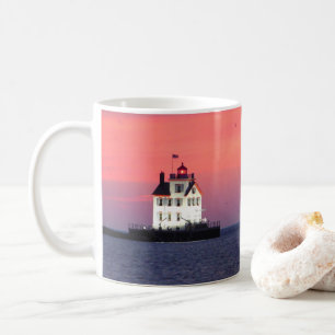 Leuchtturm Sunset Tasse