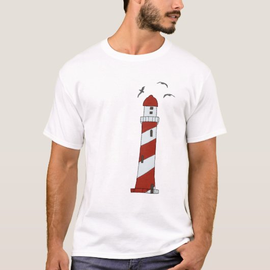 Leuchtturm T-Shirt (Vorderseite)