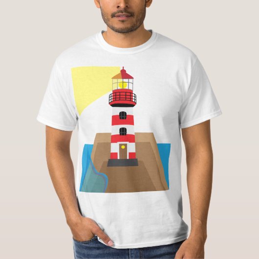 Leuchtturm T-Shirt (Vorderseite)