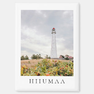 Leuchtturm Tahkuna auf der Insel Hiiumaa, Estland Magnet
