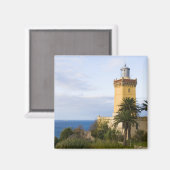 Leuchtturm Tangier Marokko am Cap Spartel Magnet (Vorderseite/Rückseite)