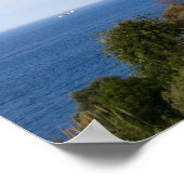 Leuchtturm Tangier Marokko am Cap Spartel Poster (Ecke)