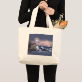 Leuchtturm-Tasche Jumbo Stoffbeutel (Vorderseite (Produkt))
