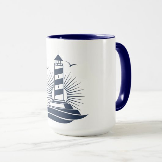 Leuchtturm Tasse (VorderseiteRechts)