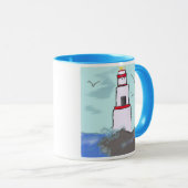 Leuchtturm, Tasse (VorderseiteRechts)