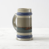 Leuchtturm-Tasse Bierglas (Vorderseite Links)