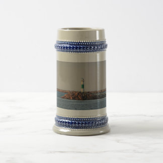 Leuchtturm-Tasse Bierglas