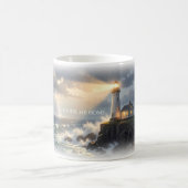 Leuchtturm-Tasse "Guide Me Home" Kaffeetasse (Mittel)