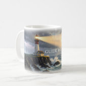 Leuchtturm-Tasse "Guide Me Home" Kaffeetasse (Vorderseite Links)