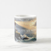Leuchtturm-Tasse "Guide Me Home" Kaffeetasse (Mittel)