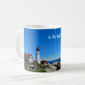 Leuchtturm-Tasse Kaffeetasse (Vorderseite Links)