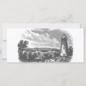 Leuchtturm-Taube des Friedens (Rückseite)