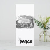 Leuchtturm-Taube des Friedens (Stehend Vorderseite)