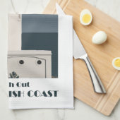 Leuchtturm teatowel handtuch (Viertel Falte)